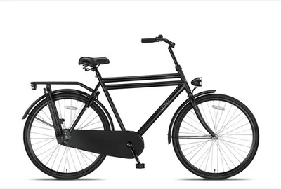 Altec Cityräder Herren Roma 28 Zoll 61 cm Herren Rücktrittbremse Mattschwarz - Bild 1 von 4