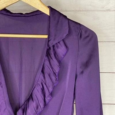 Blusa pequeña manga 3/4 morada The Wish Collection Foto 1 de 4