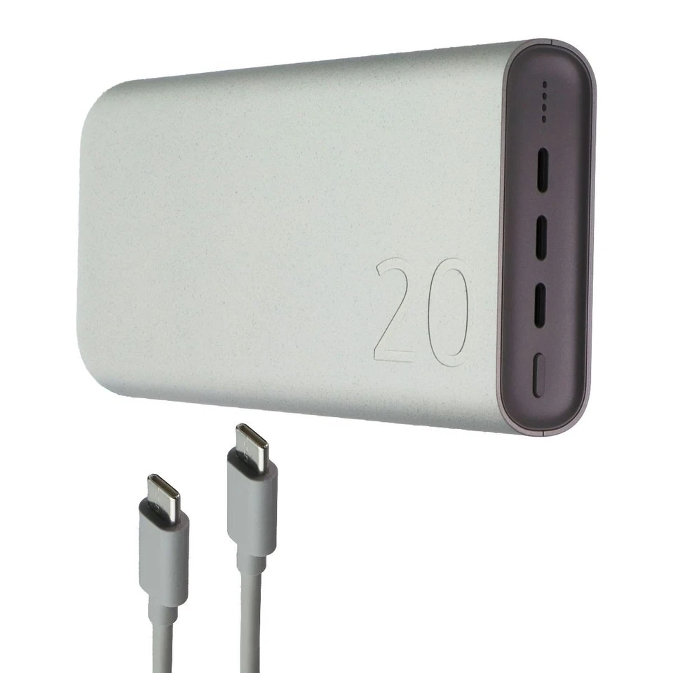 Batería Samsung (20.000mAh) 3 Puertos 45W PD Carga Rápida - Beige (EB-P4520XUE) Foto 1 de 4