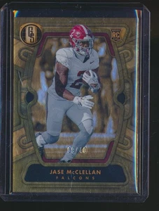 2024 GOLD STANDARD CINTRINE /40 ROOKIE JASE MCCLELLAN FALCONS - Picture 1 of 1