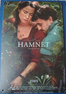 HAMNET Tin Sign 8x12 Poster Art Shakespeare Movie Jessie Buckley Paul Mescal - Picture 1 of 2