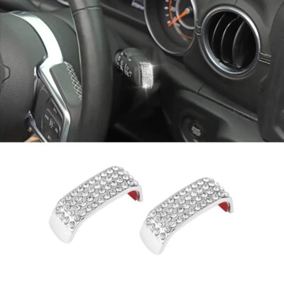 2018-2022 Jeep Wrangler & Gladiator Wiper Control Turn Signal Lamp Bling Cover - Image 1 of 4