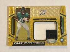 2023 Certified Mirror Etch Rookie RPA Tank BIGSBY /10 GOLD JAGS