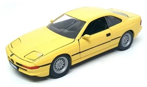 Schabak 1/24 Scale Diecast 1630 - BMW 850i - Yellow - Picture 1 of 5