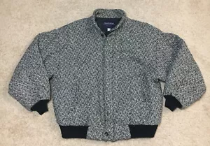True Vintage Manhattan Quilt Lined Jacket Size L Made In USA - Picture 1 of 15