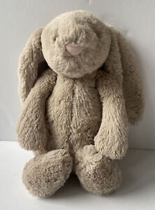Jellycat Medium Bashful Beige Bunny Rabbit Baby Soft Toy Comforter