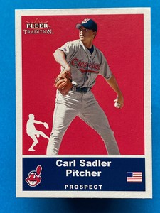 2002 Fleer Tradition Update Carl Sadler #U74