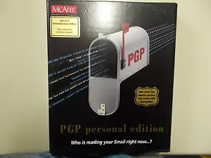 McAfee Pgp Personal Edition, Verschlüsselungssoftware, #L-3 - Picture 1 of 2