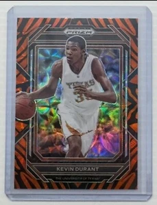2023-24 Prizm Draft Picks Kevin Durant Choice Tiger Stripe Prizm SSP UT Texas - Picture 1 of 2