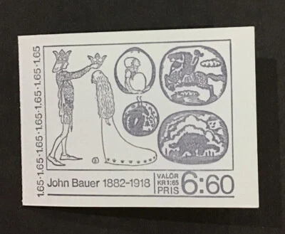 Sweden 1982 VF MN Sc1395a Complete booklet - Image 1 of 2