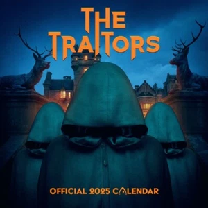 2025 Calendar The Traitors Month to View Square Calendar Official Product - Picture 1 of 9