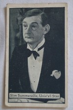 Film Stars Vintage 1933 Pre WWII Aust. Turf Personality Card Slim Summerville