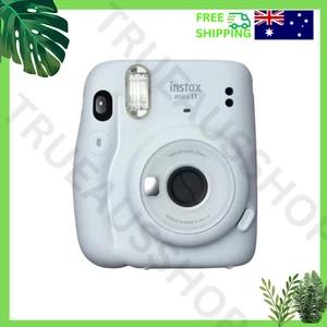 Instax Mini 11 Instant Camera Ice White 60mm Lens Auto Exposure 2x AA Batteries - Picture 1 of 4