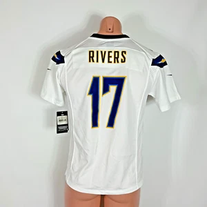 Nike Chargers Phillip Rivers Jersey NEW NWT Youth L White Bolts AFC NFL SD LA - Picture 1 of 13