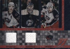 10-11 PANINI ZENITH MOZAICS DUAL JERSEY VERMETTE / MASON / VORACEK #6 COLUMBUS