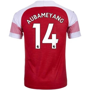 CAMISETA DE FUTBOL ARSENAL LONDRES AUBAMEYANG 2018/2019 LOCAL PUMA ORIGINAL S - Imagen 1 de 3