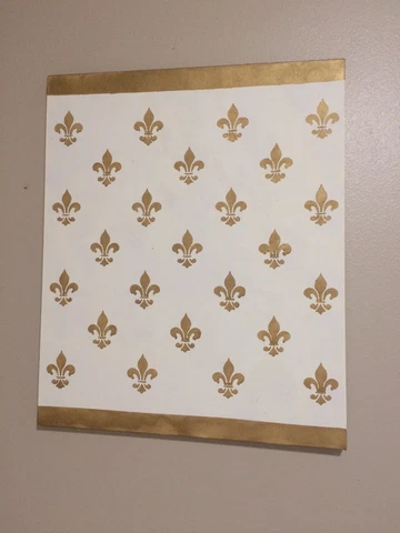 Fleur De Lis Wall Art On Canvas⚜️ Cover