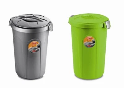 XL Tierfuttertonne Futtertonne Tonne Mülltonne Futtereimer Futterbox 46 L TOP - Bild 1 von 3