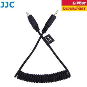 JJC CABLE-M Shutter Release Coiled Cable (2.5mm Jack to Nikon MC-DC2) - Picture 1 of 6