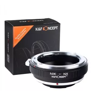 K&F Concept Nikon F Lenses to Samsung NX Lens Mount Adapter K&F Concept M11251 L - Picture 1 of 7