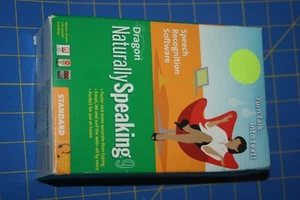 New Dragon Naturally Speaking 9 Standard Speech Recognition Headset Windows - Picture 1 of 4