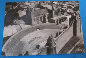 AK Frankreich CARCASSONE (Aude) Vue aerire Théâtre antique - Bild 1 von 2