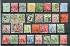 Colección temprana M&U de Trinidad Tobago 85 estampillas - Imagen 1 de 3