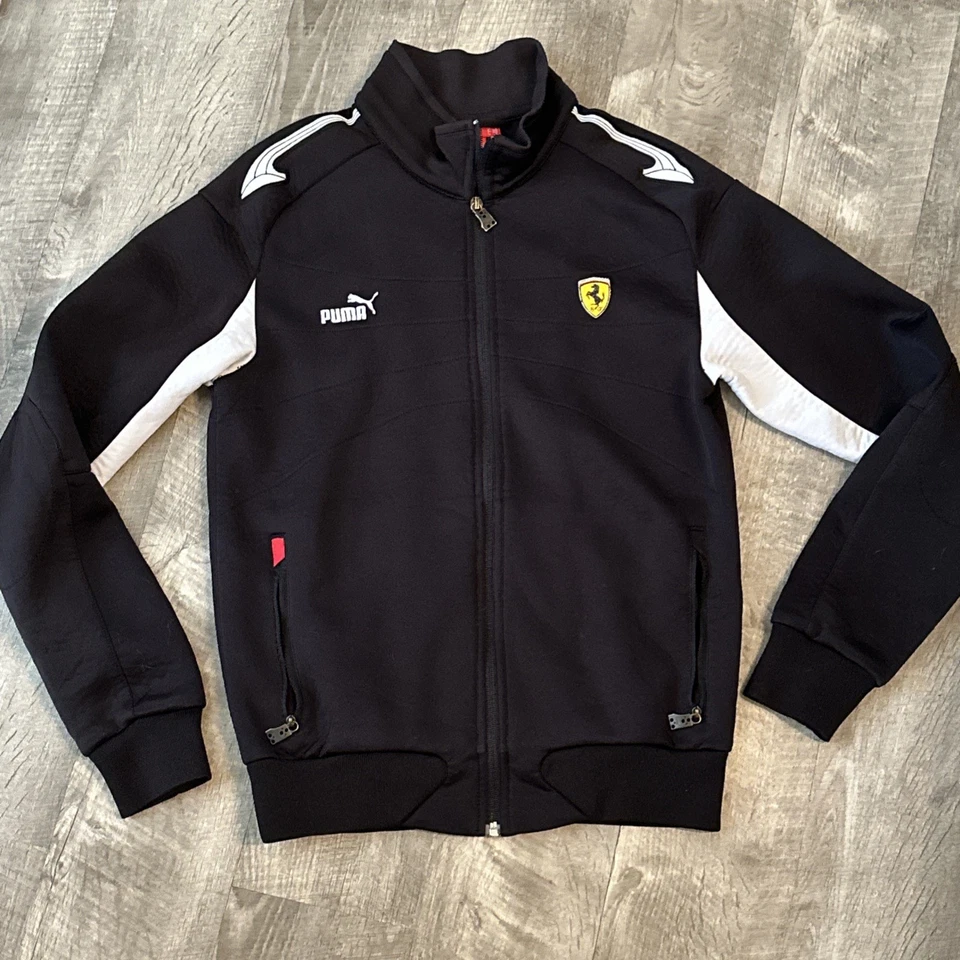 Chaqueta de Carreras Ferrari Scuderia Shell OMP Fórmula F-1 Oficial Para Hombre Talla S de Colección Foto 1 de 4