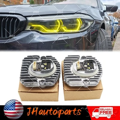 Yellow DRL Adaptive LED Module FOR BMW G30 530i 530iX 540i M550iX 2017-2020 Foto 1 de 4