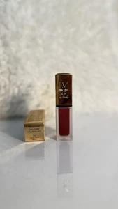 YSL Tatouage Couture The Metallics Matte Stain #102 Iron Pink Spirit~6ml - Picture 1 of 1