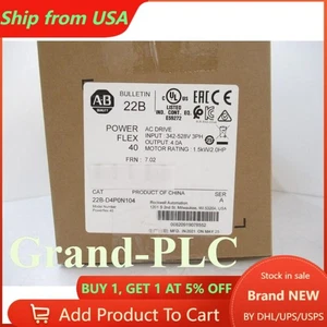 22B-D4P0N104 22BD4P0N104 NEW Allen Bradley PowerFlex 40 AC Drive  US Free Tax - Picture 1 of 3