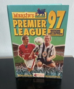 Merlin Premier League 97 Hard Back Sticker Album Binder - Picture 1 of 3