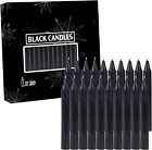 20 Pcs Black Candles-Magic Ritual Small Mini Spell Chime Candles-For Pagan And W