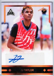 2021-22 Pro Set Power Basketball Base Auto Bronze #BA-JJT JJ Taylor Gold Rookies - Picture 1 of 2