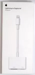 Apple MW2P3AM/A Lightning Digital A/V HDMI Adapter,iPhone 14/13/12 to TV Adapter - Picture 1 of 2