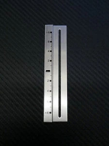 Pitch / Schild / Trim for Technics 1200 1210 MK2 MK3 M3D MK4 MK5 MK6 LTD Silver - Bild 1 von 1