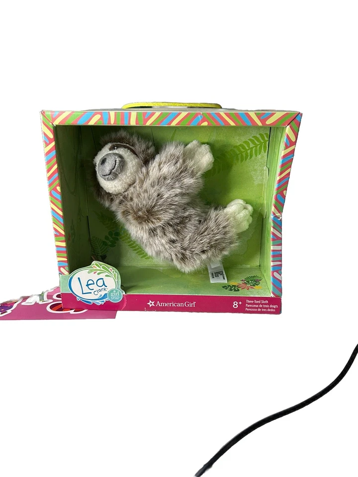 American Girl Lea Clark 2016 Stuffed Animal Three-toed Sloth