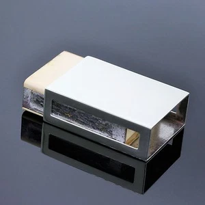 S. Kirk & Sohn Schmuck 925 Sterling Silber rechteckig Streichholzschachtel Deckel Etui - Bild 1 von 4