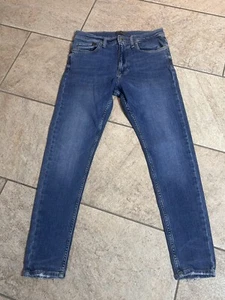 Tolle Stretch Jeans-Hose von Zara Men Gr.40 (US W31) ca. L28 Hellblau distressed - Bild 1 von 8