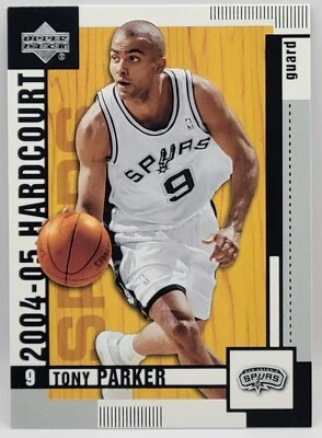 04-05 Upper Deck Hardcourt Tony Parker HOF Base Card (San Antonio Spurs) #78 - Image 1 of 2