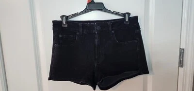 American Eagle Shorts Womens Size 4 Black 360 Super Stretch Hi-Rise Denim X4 - Image 1 of 4