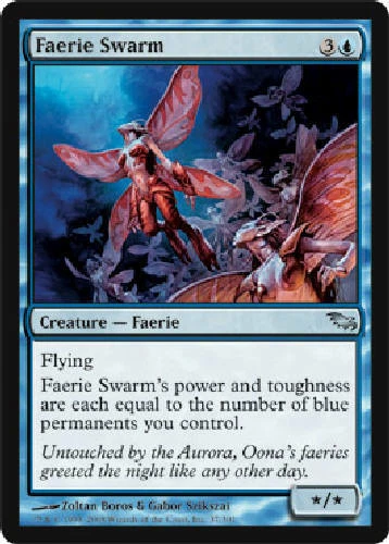FAERIE SWARM Shadowmoor MTG Magic the Gathering Cards DJMagic - Image 1 of 1