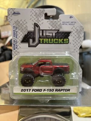 Jada Just Trucks 2021 Ford F150 Raptor Red Die Cast - Image 1 of 4