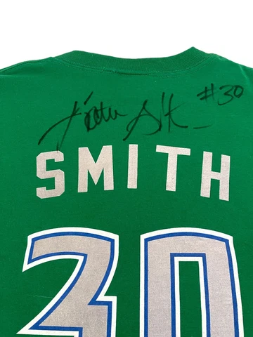 WNBA Minnesota Lynx Katie Smith Green Unisex T-shirts SIGNED Cover