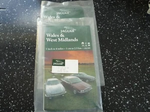 JAGUAR MAPS JLM 10140 WALES AND WEST MIDLANDS - Picture 1 of 4