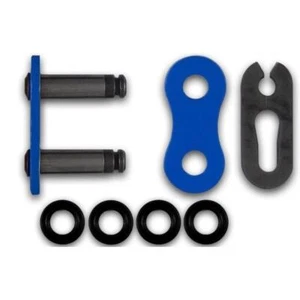 RK Chain Link 520 XSO Blue Clip/Split Connecting Link - Picture 1 of 4
