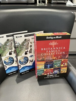 Britannica Encyclopaedia Family Collection Cd Rom Series X 48 Discs - Image 1 of 4