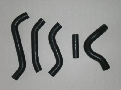 Manguera de radiador de silicona negra para Suzuki RMZ450 2007-2009 2007 2008 2009 Foto 1 de 4