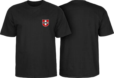 Powell Peralta Skateboards Bones Bearings Swiss Shield BLACK XXLARGE 2XL NEW - Image 1 of 3