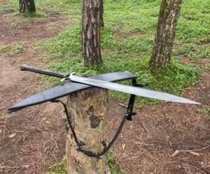 Custom Handmade Carbon Steel Blade Survival Viking Machete | Hunting | 36 inches - Picture 1 of 5